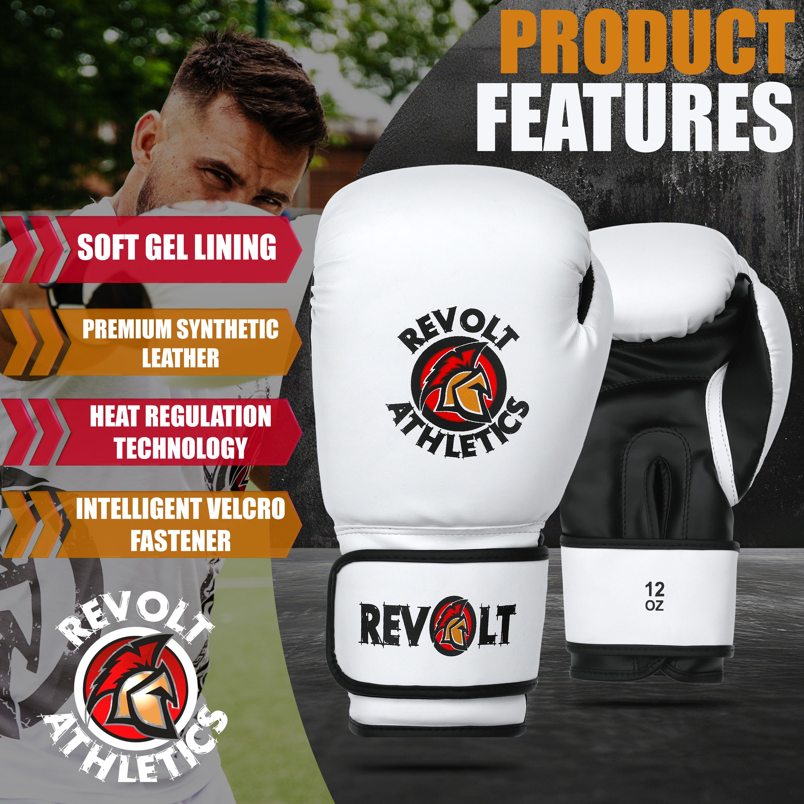 Revolt Athletics Boxhandschuhe Strike One